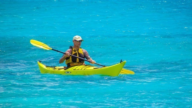 Kayak en vacaciones